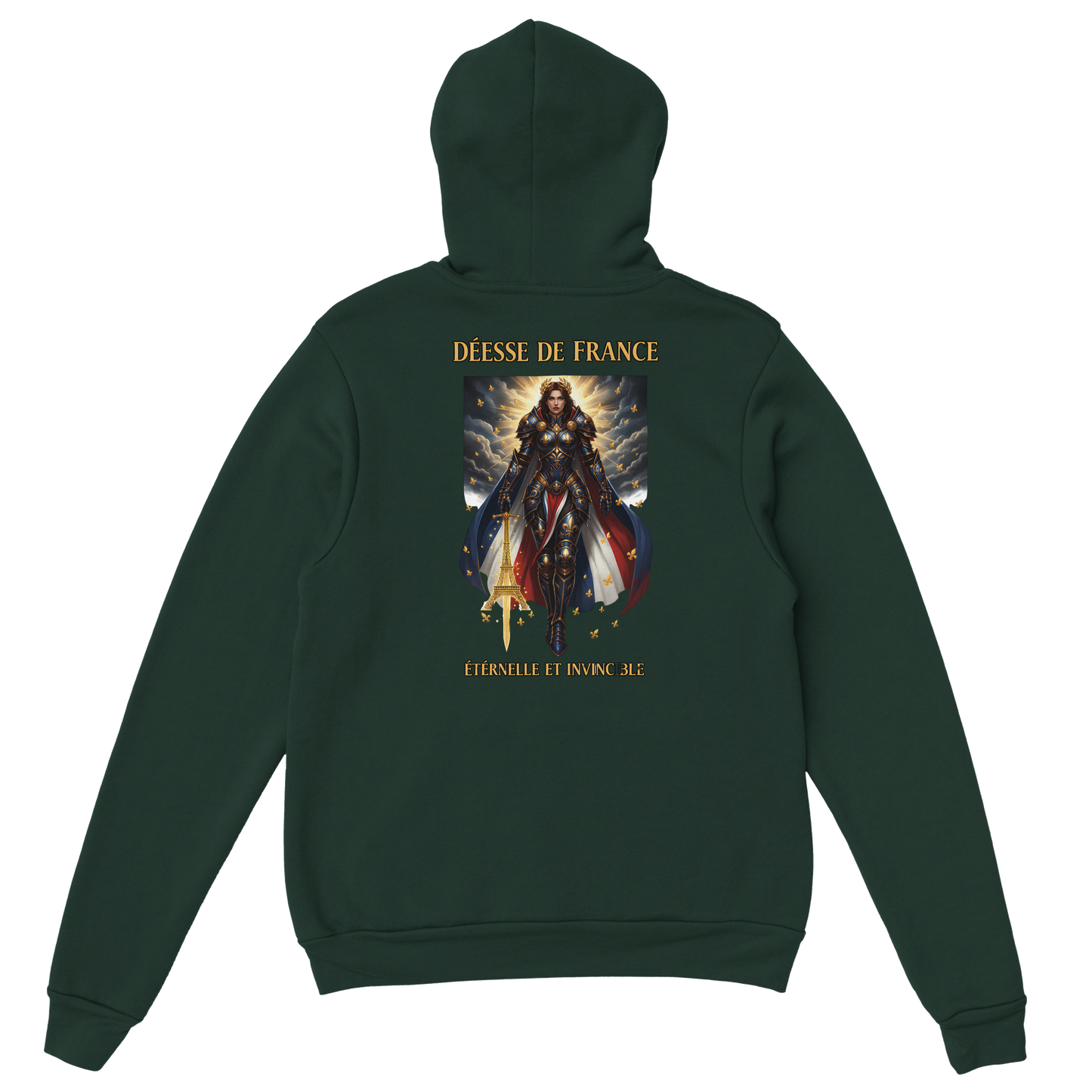 Sweat à Capuche déesse de France Douillet à Motif Unique – Confort et Style