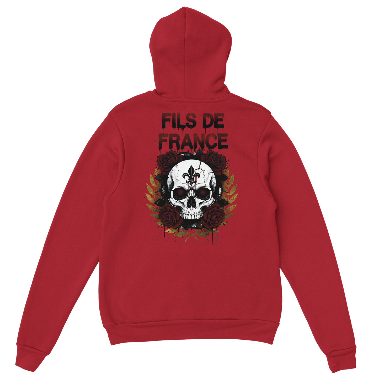 Sweat à capuche homme Fils de France – Hoodie premium en coton mélangé