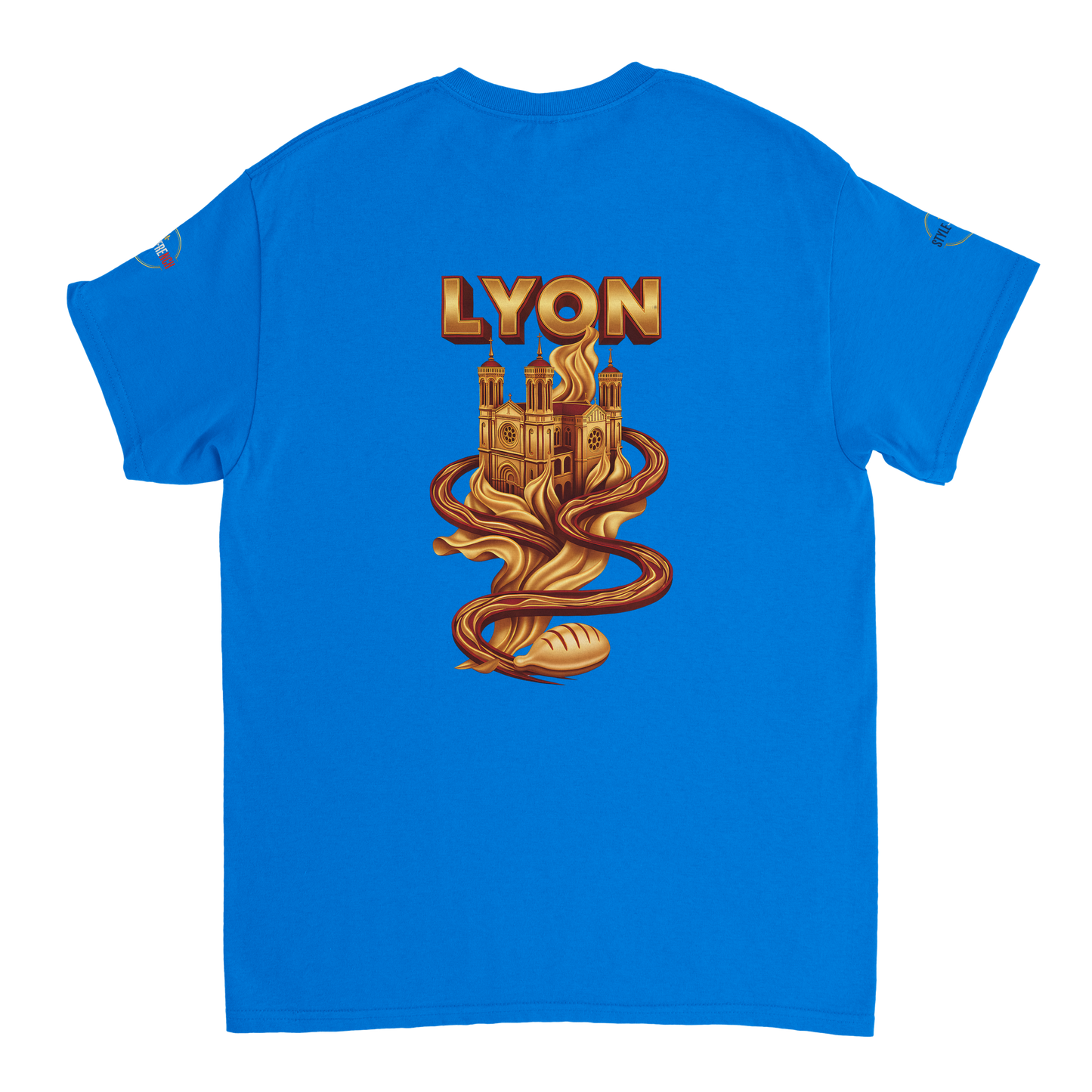 T-Shirt Unisexe Lyon - Design Ville de France - 100% Coton