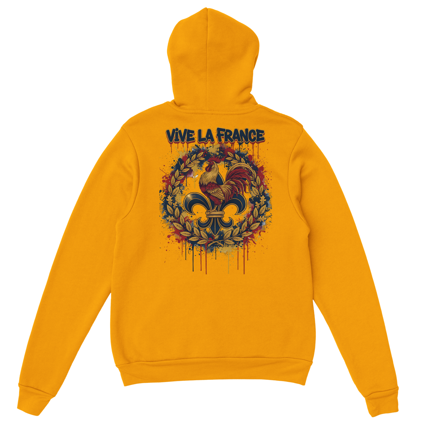 Sweat à Capuche Homme Vive la France – Confort et Style Tricolore