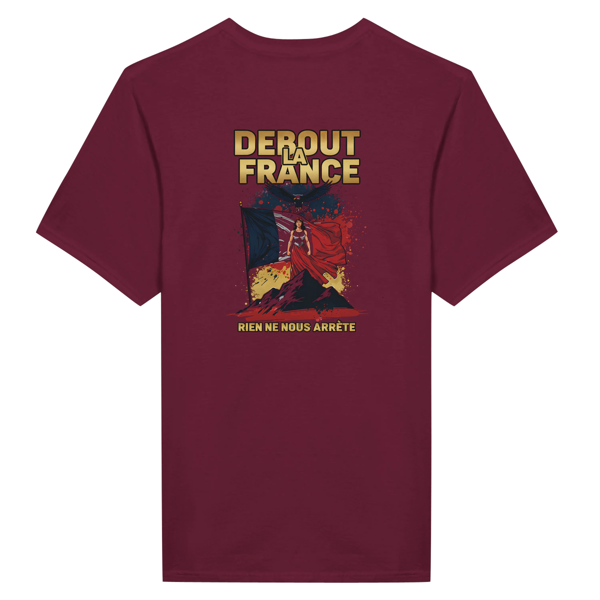 T-shirt Femme Debout la France – Coton Premium