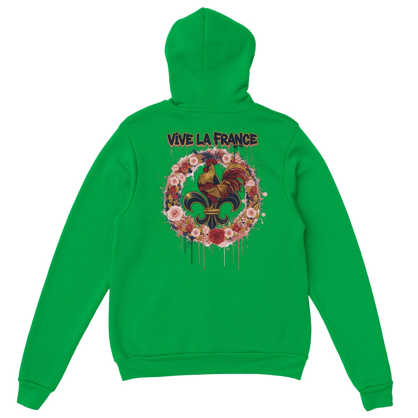 Sweat à capuche femme  Vive la France – Hoodie Premium Confortable et Résistant