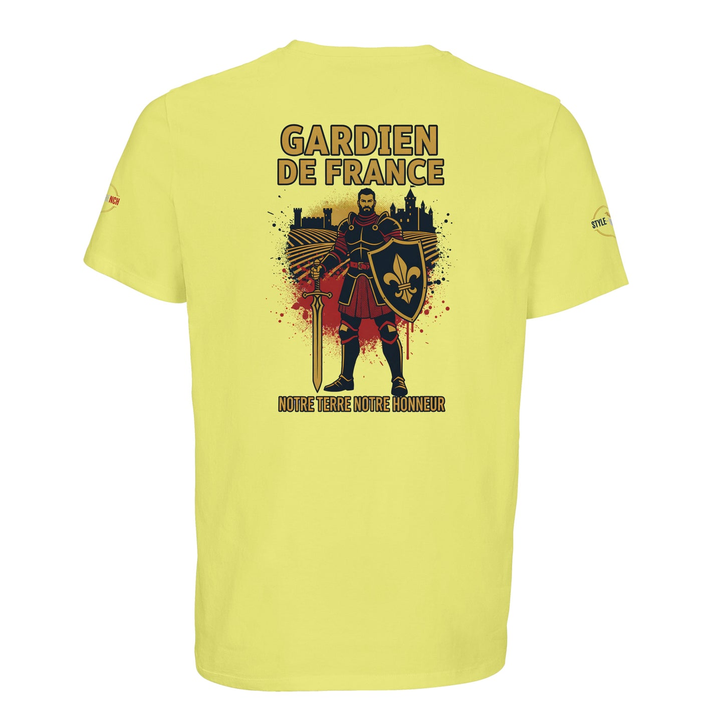 T-shirt Gardien de France pour Homme - Coton Bio Premium