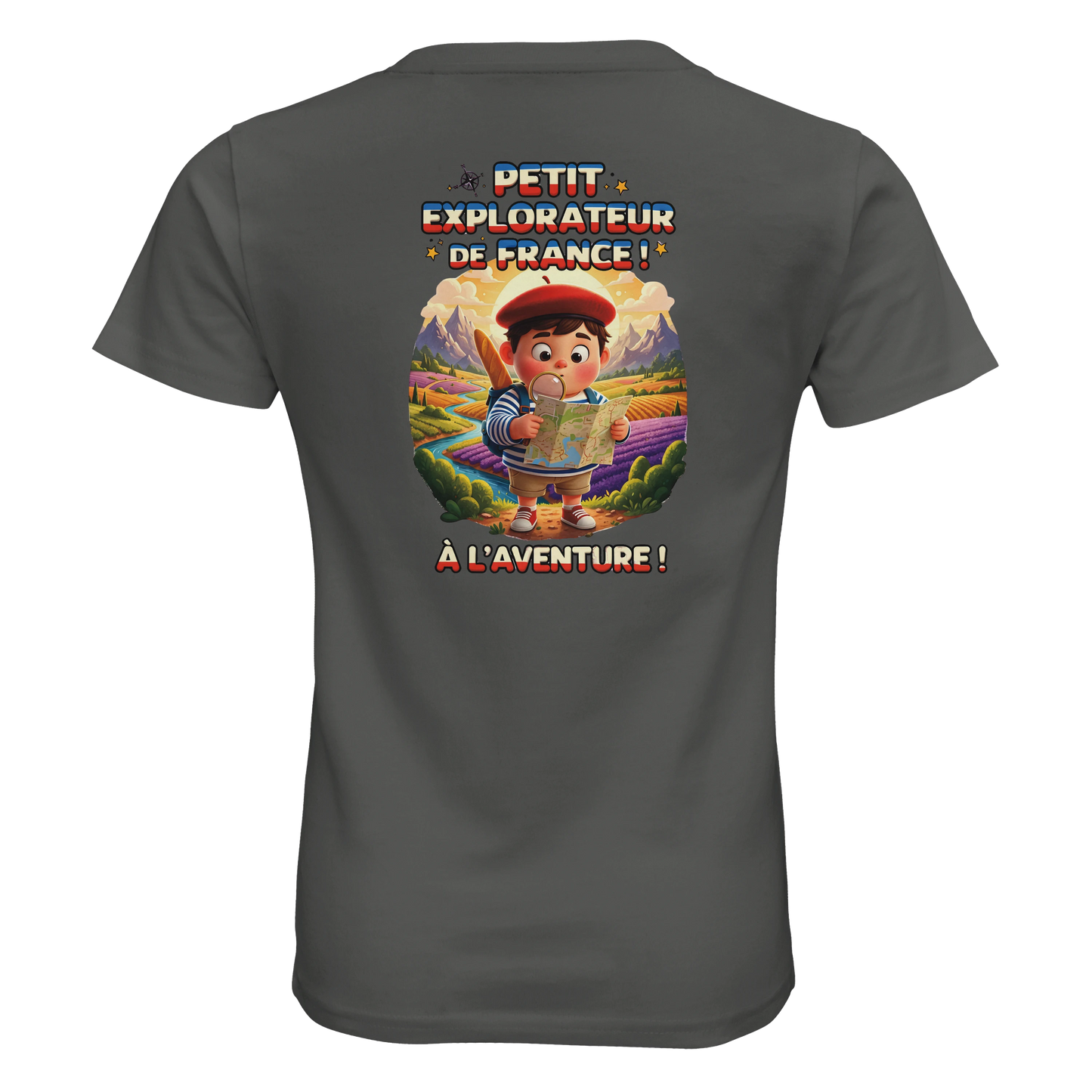 T-shirt Garçon Petit Explorateur – 100% Coton Bio