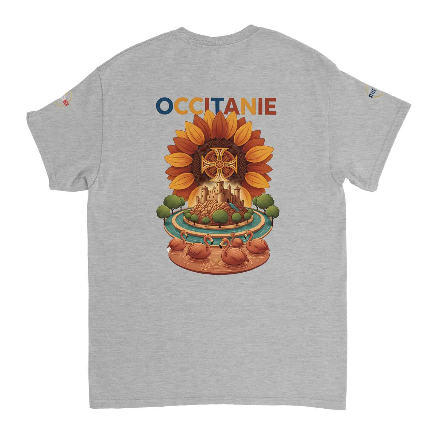 T-shirt Unisexe Occitanie – Coton Épais Premium