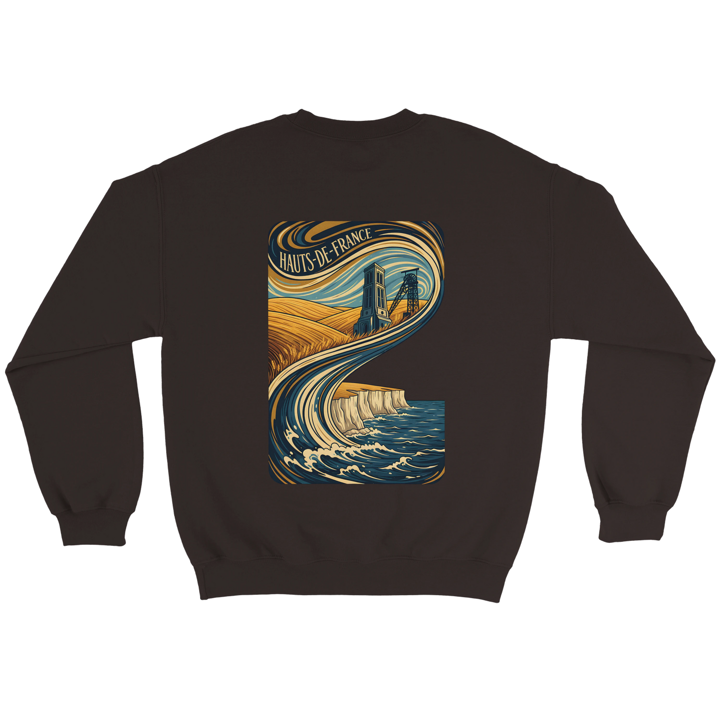 Sweat-shirt Unisexe Haut de France - Confort Premium et Design Classique
