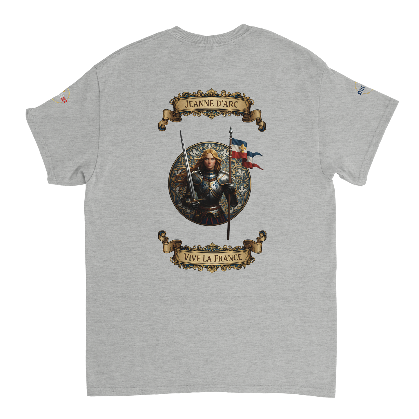 T-shirt Femme Jeanne d'Arc - Symbole Iconique en Coton Premium