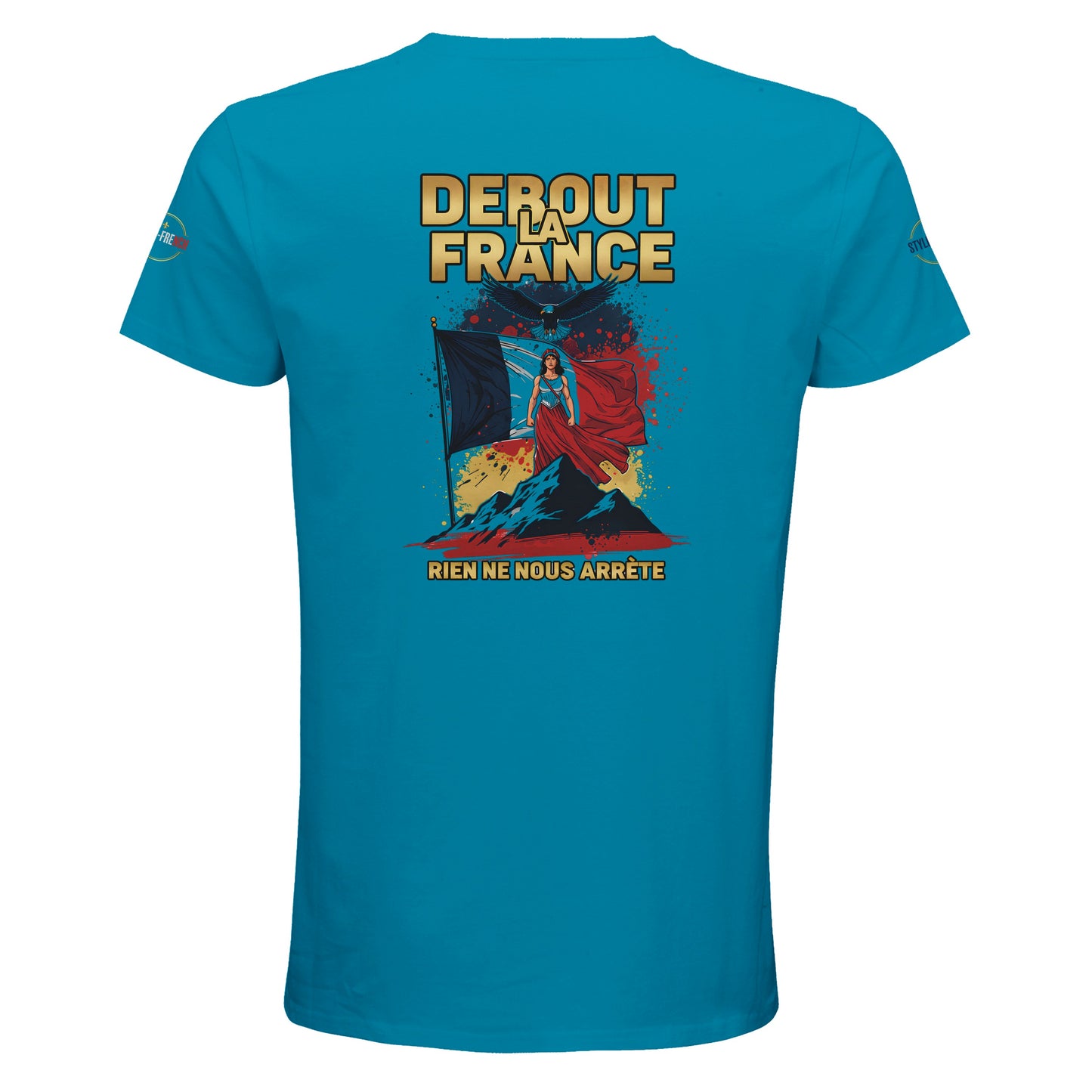 T-shirt Femme Debout la France – 100% Coton Bio