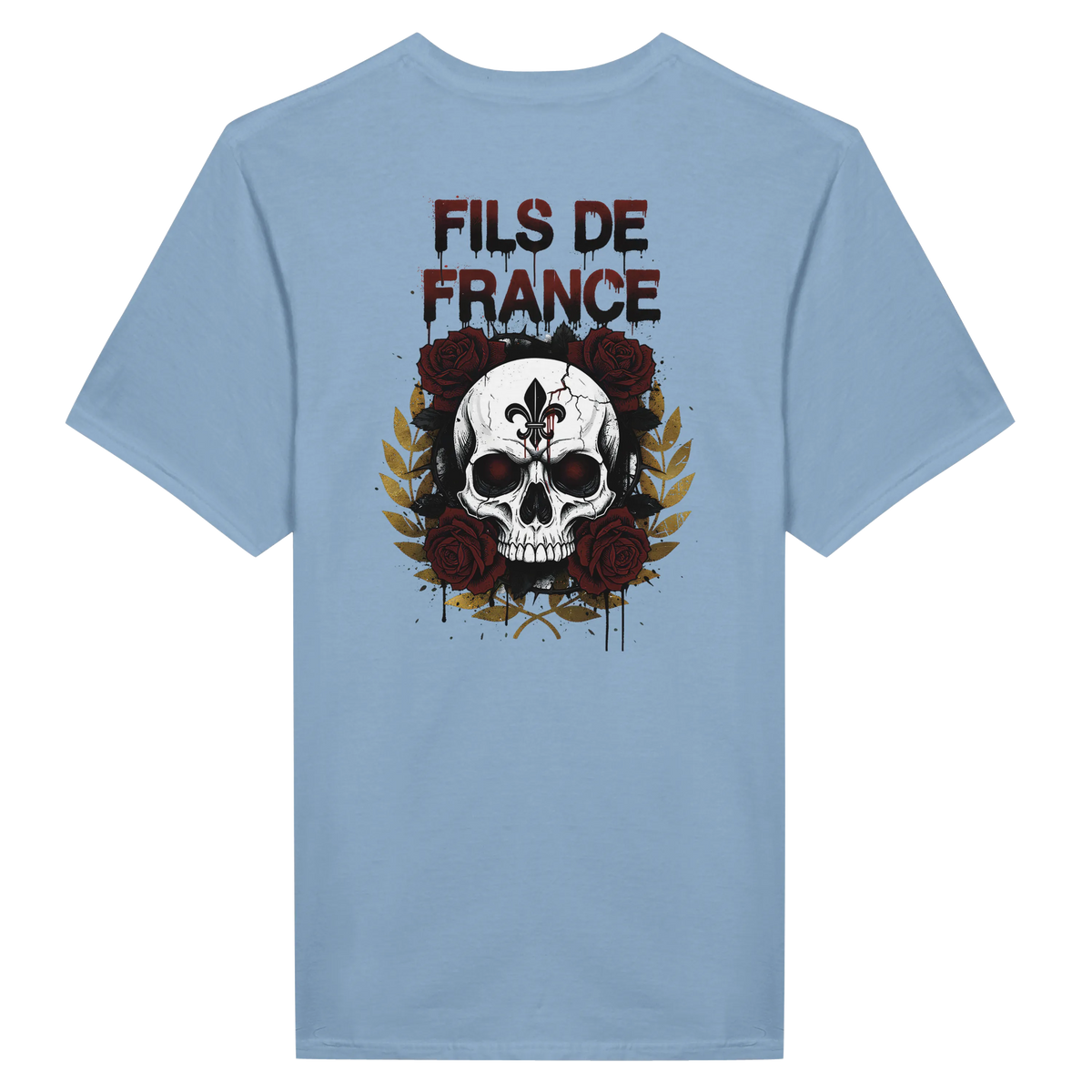 T-Shirt Homme Fils de France - Premium Coton Doux Impression Haute Définition