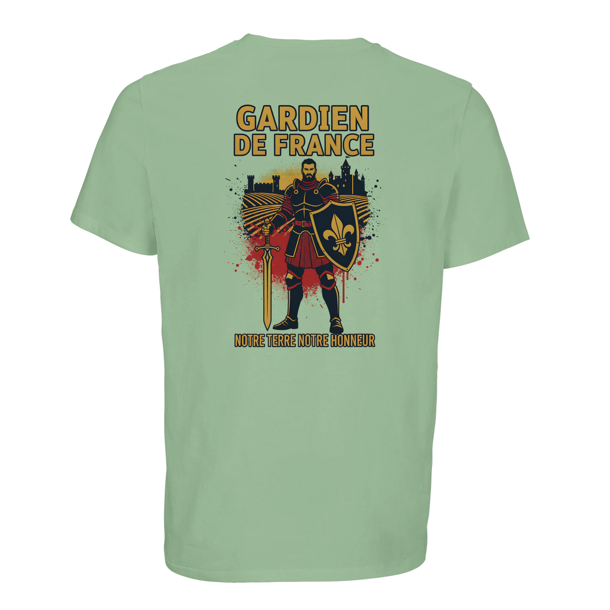 T-Shirt für Herren Frankreich Torwart Baumwolle in Bio-Umstellung | SOL'S Legend 03981