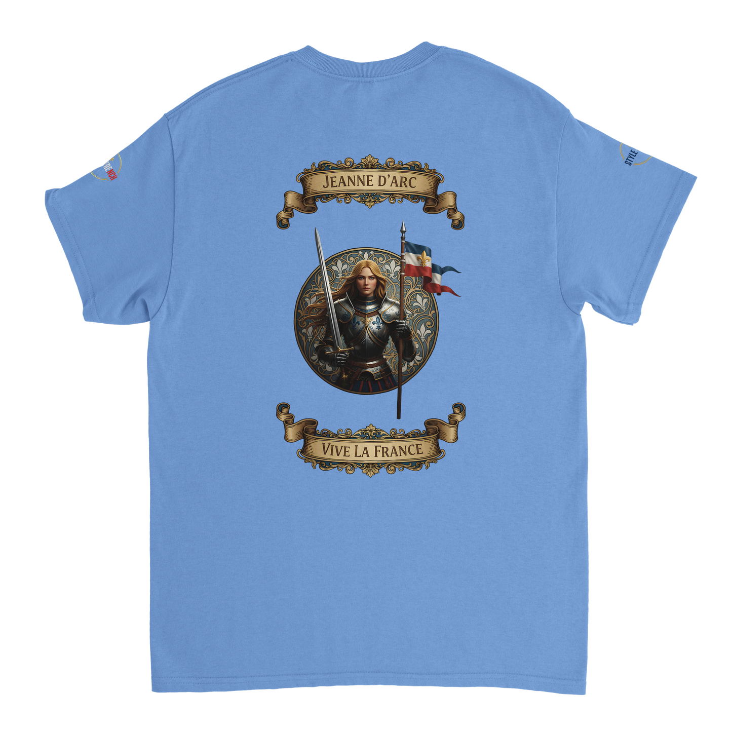 T-shirt Femme Jeanne d'Arc - Symbole Iconique en Coton Premium
