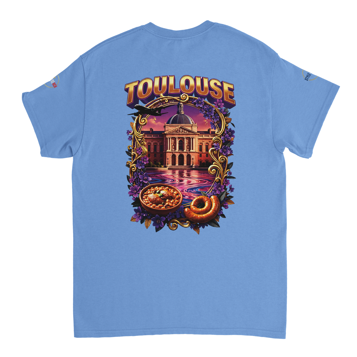 T-Shirt Unisexe Toulouse France – T-Shirt en Coton Premium à Coupe Classique