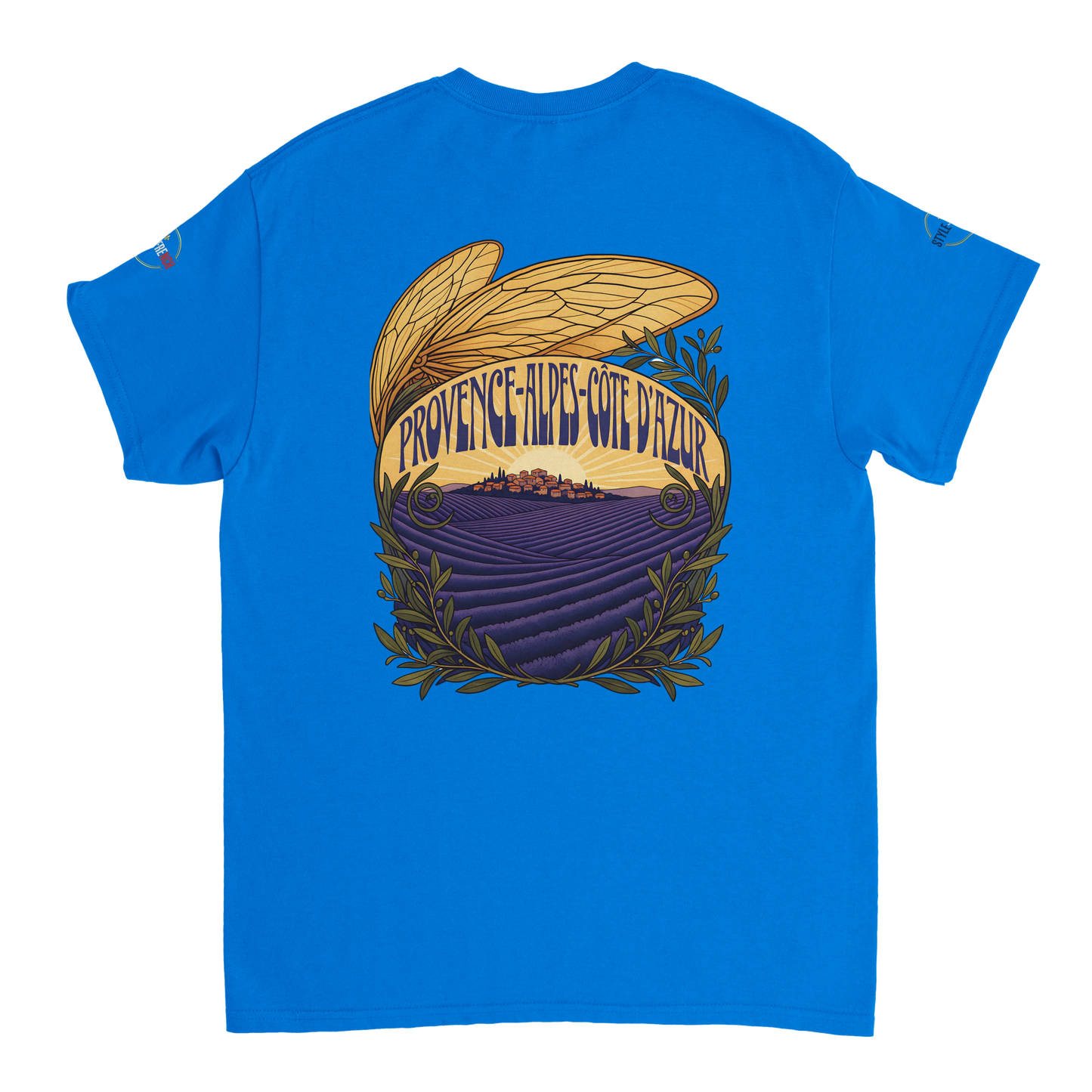 T-Shirt Unisexe Provence-Alpes-Côte d'Azur – Coton Épais Premium