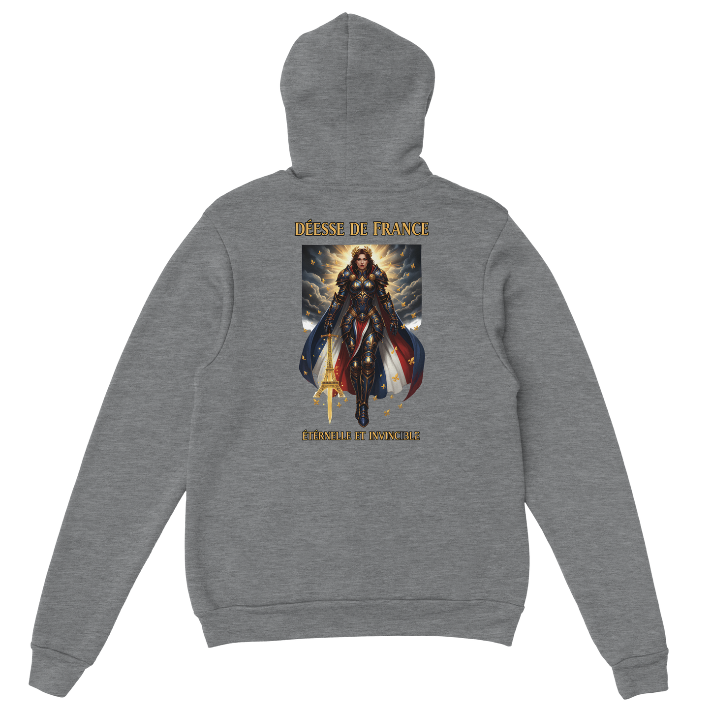Sweat à Capuche déesse de France Douillet à Motif Unique – Confort et Style
