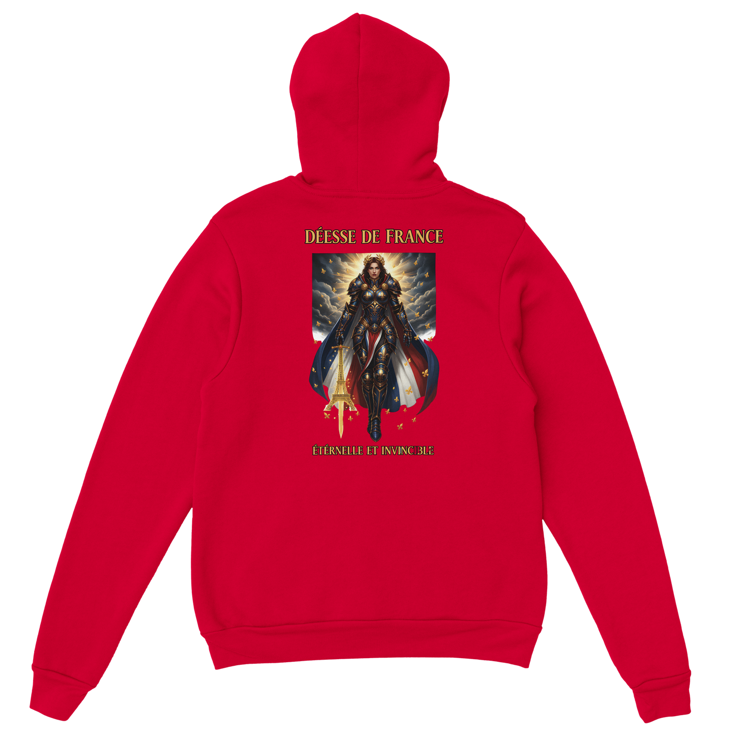 Sweat à Capuche déesse de France Douillet à Motif Unique – Confort et Style