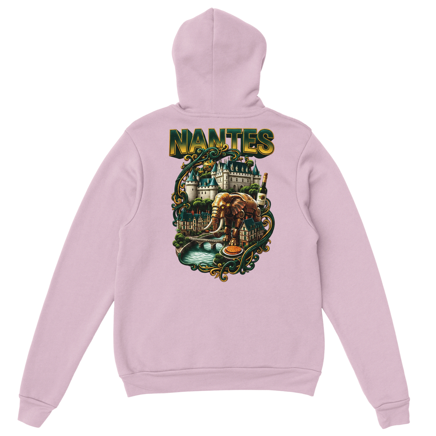 Sweat à capuche unisexe Nantes – Confort premium et style urbain