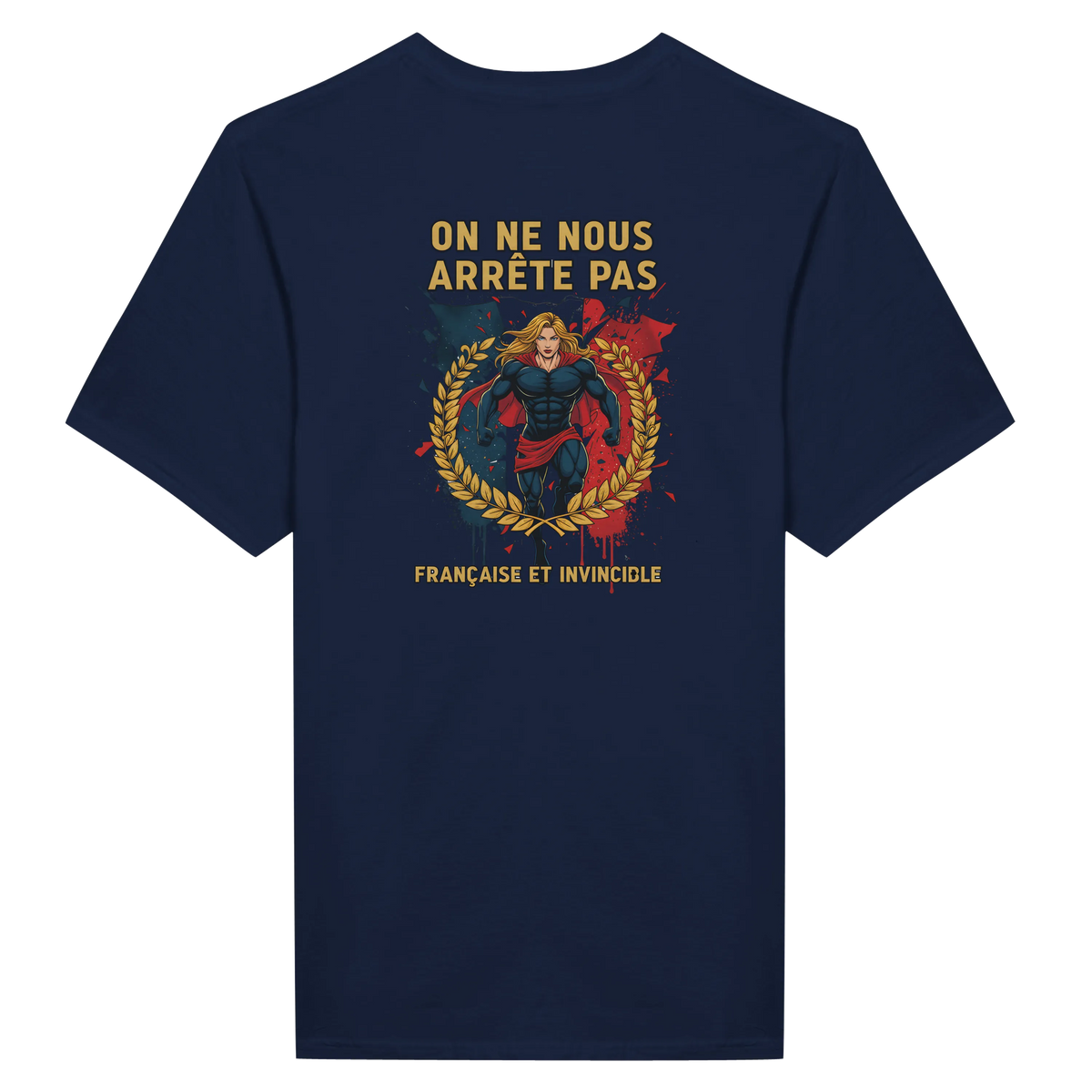 T-shirt Femme 'On ne nous arrête pas' – Coton Doux Premium