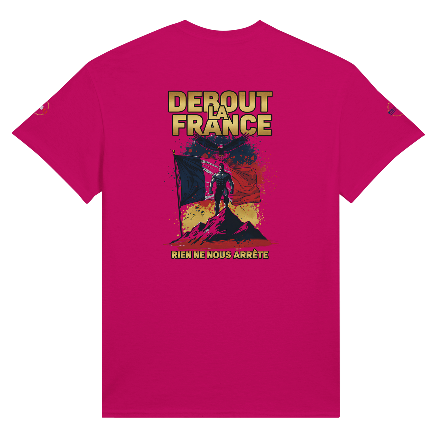 T-shirt Debout la France –  en Coton Premium