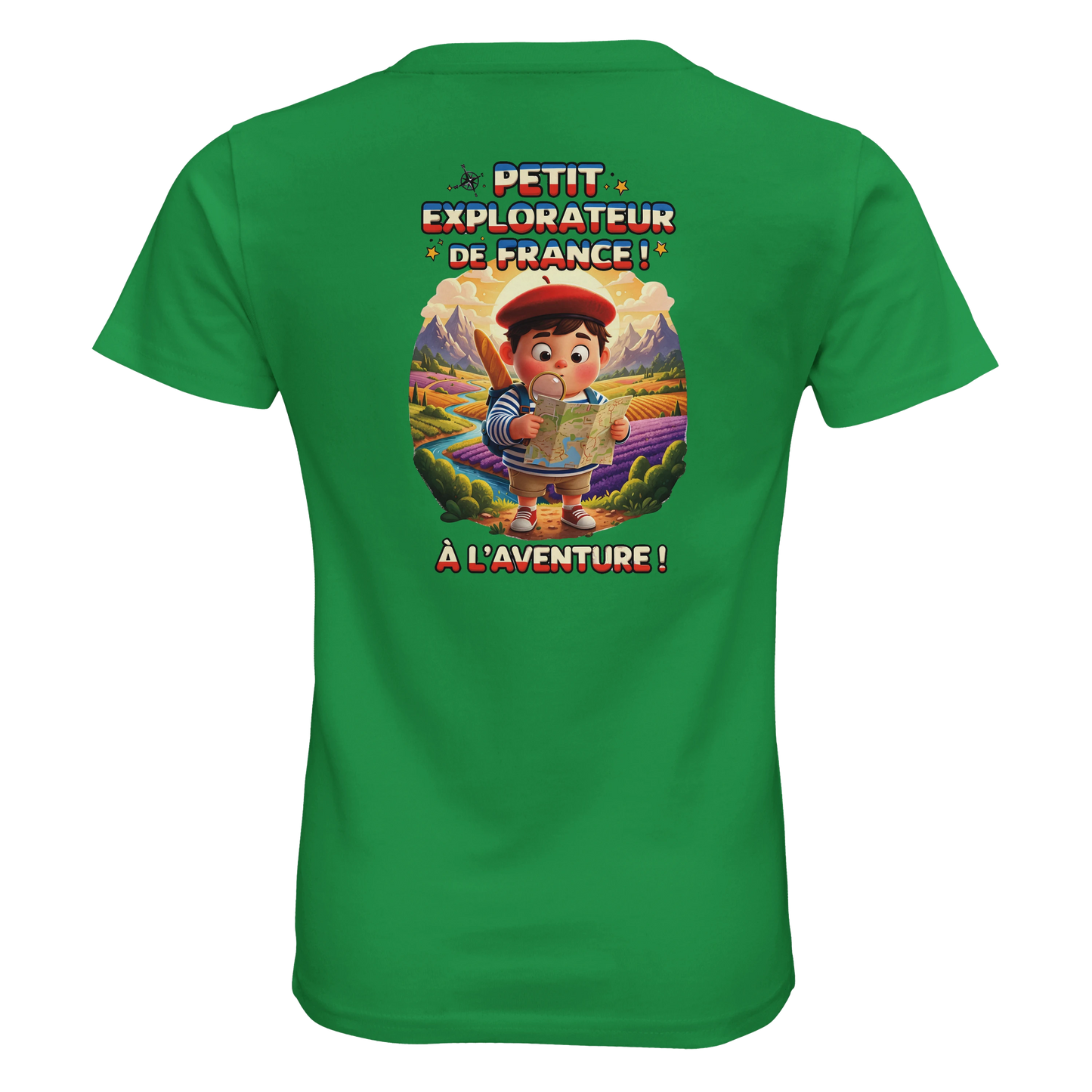 T-shirt Garçon Petit Explorateur – 100% Coton Bio
