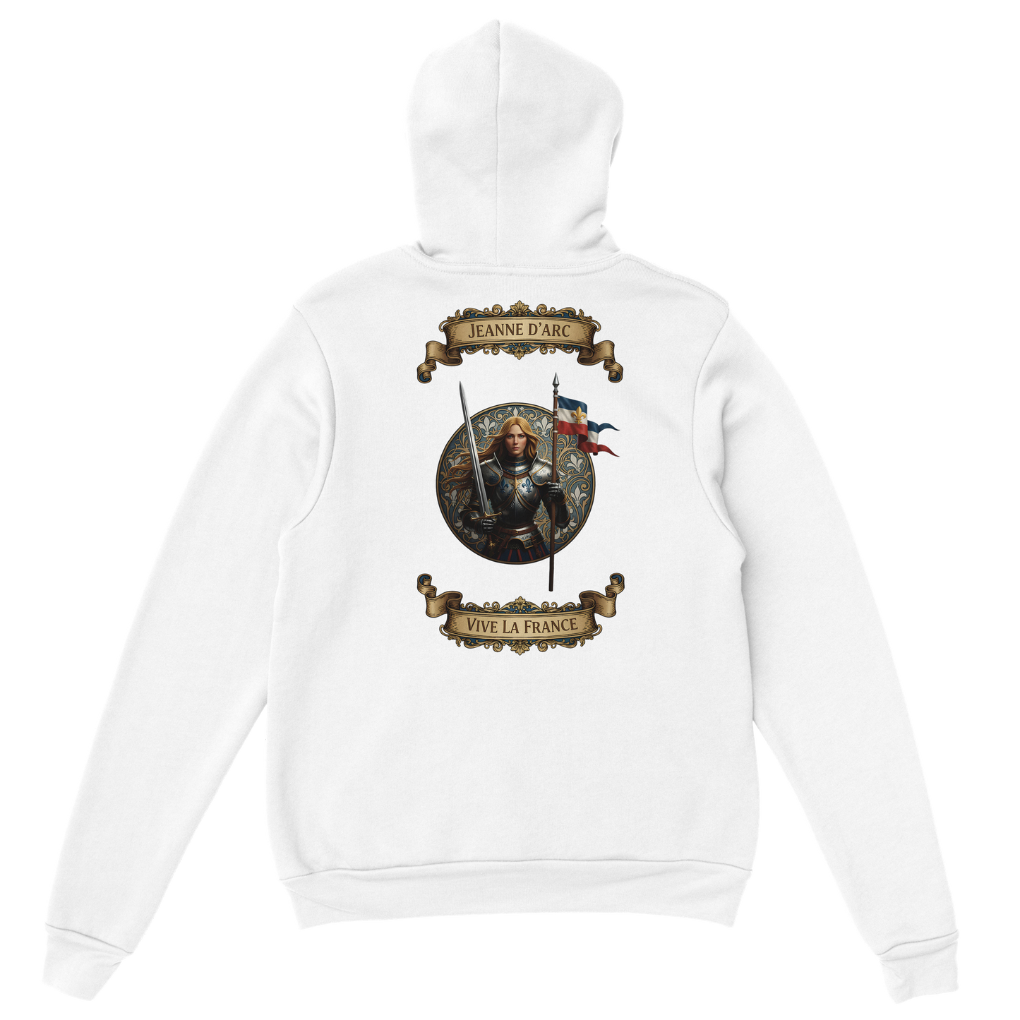 Sweat à Capuche Femme Jeanne d'Arc - Hoodie Confortable et Résistant