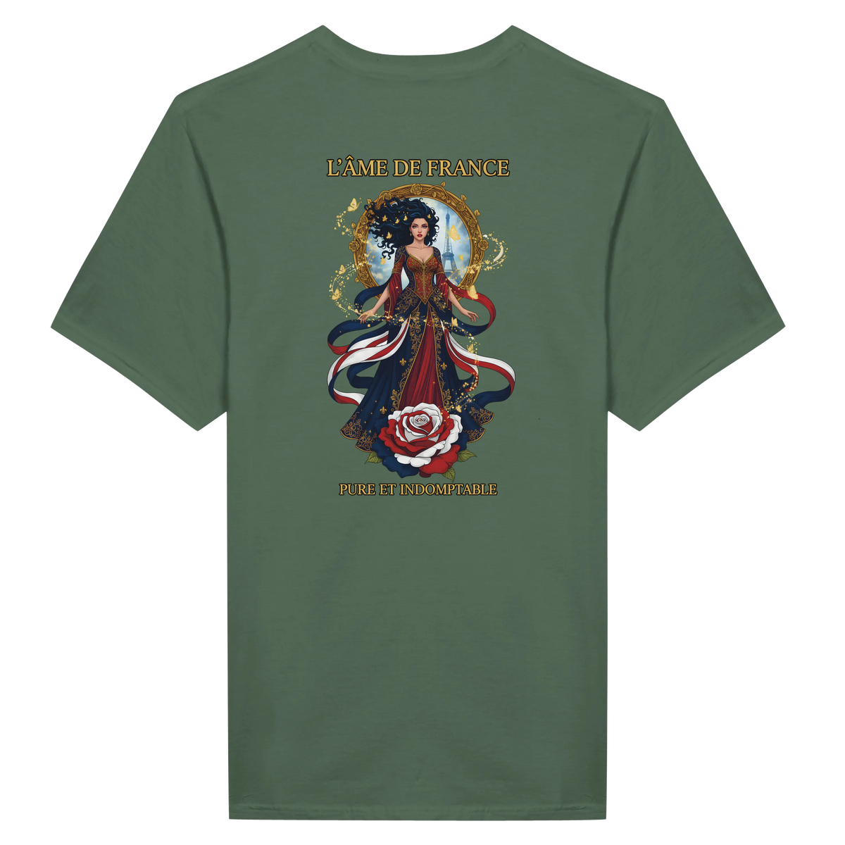T-shirt  femme L'âme de France – Premium Cotton Tee with Classic French Design
