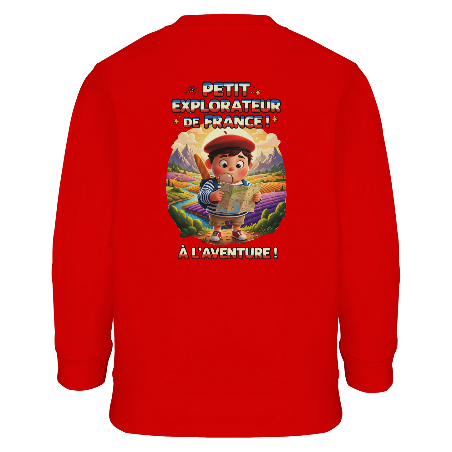 Sweat-shirt Garçon Petit Explorateur – Confort Éco-Responsable