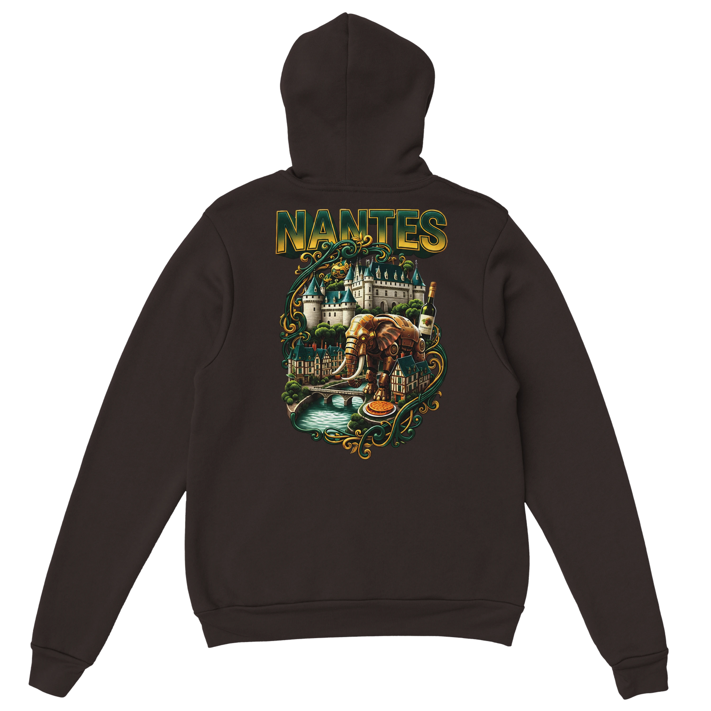 Sweat à capuche unisexe Nantes – Confort premium et style urbain