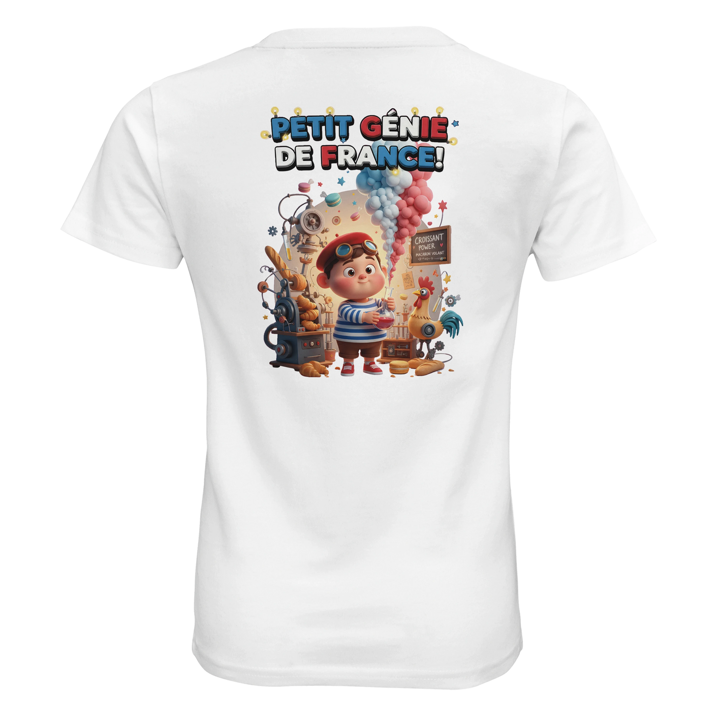 T-shirt Enfant Petit Génie - 100% Coton Bio - Confort et Qualité