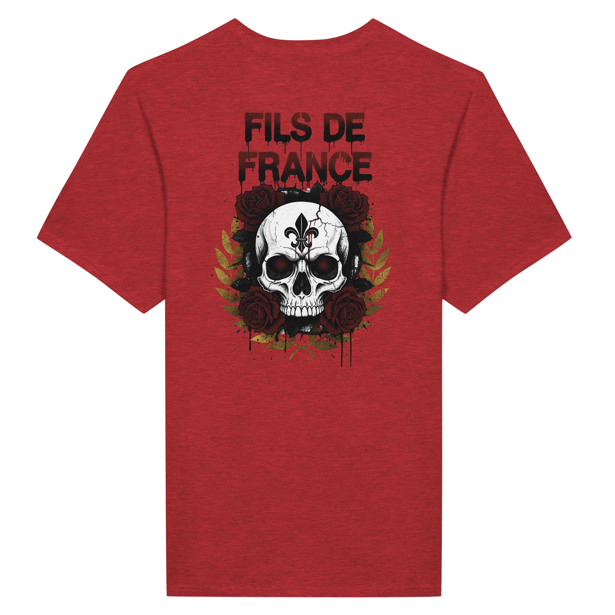 T-Shirt Homme Fils de France - Premium Coton Doux Impression Haute Définition