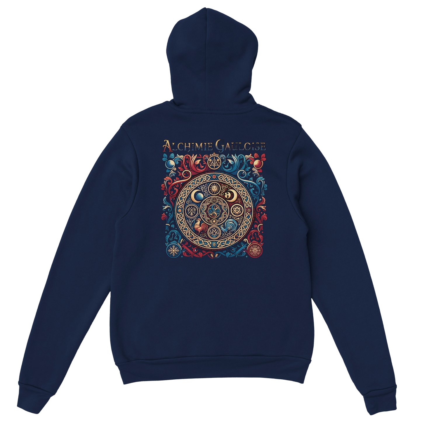 Sweat à capuche homme Alchimie Gauloise – Hoodie premium en coton mélangé