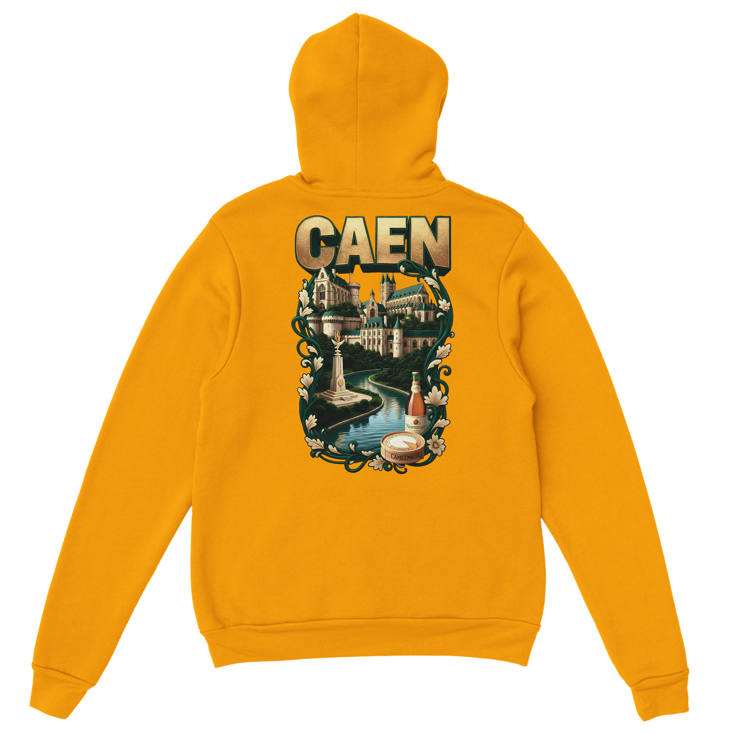 Sweat à capuche Caen - Ville de France - Unisexe Premium