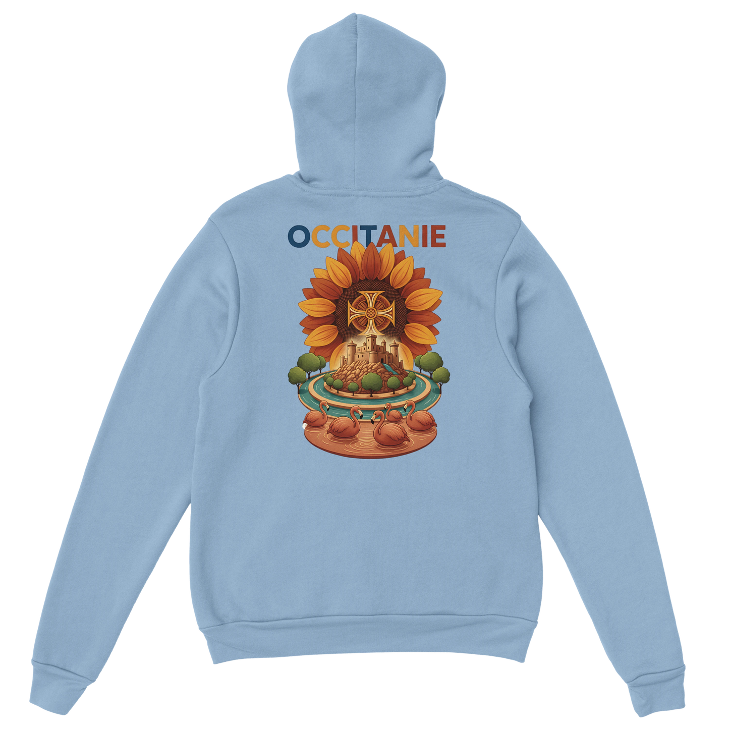 Sweat à Capuche Unisexe Occitanie – Hoodie Confortable et Résistant