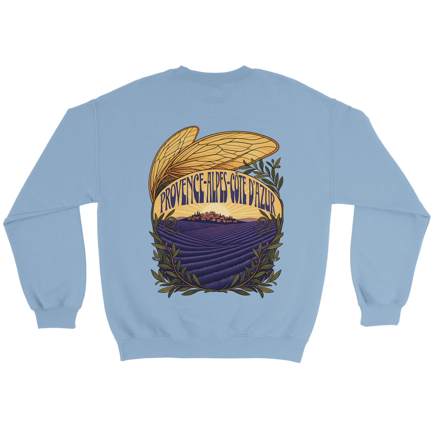 Sweat-shirt Unisexe Provence-Alpes-Côte d'Azur – Confort Premium et Design Régional