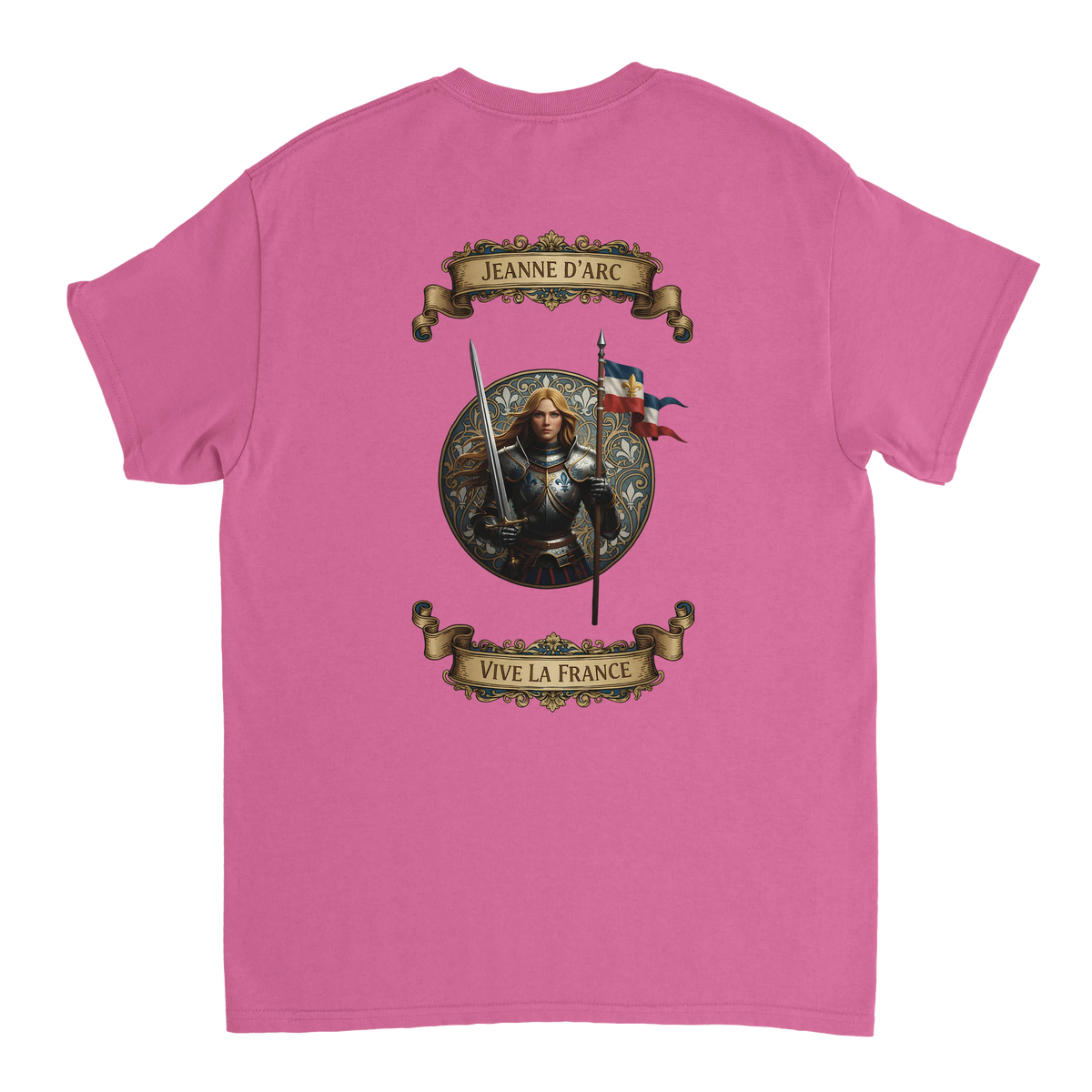 T-shirt Femme Jeanne d'Arc - Symbole Iconique en Coton Premium