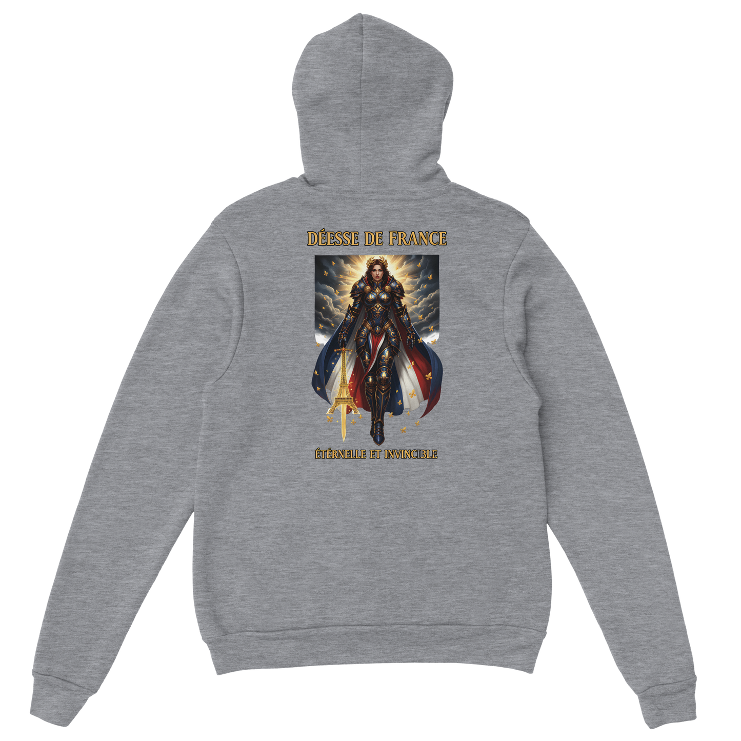 Sweat à Capuche déesse de France Douillet à Motif Unique – Confort et Style