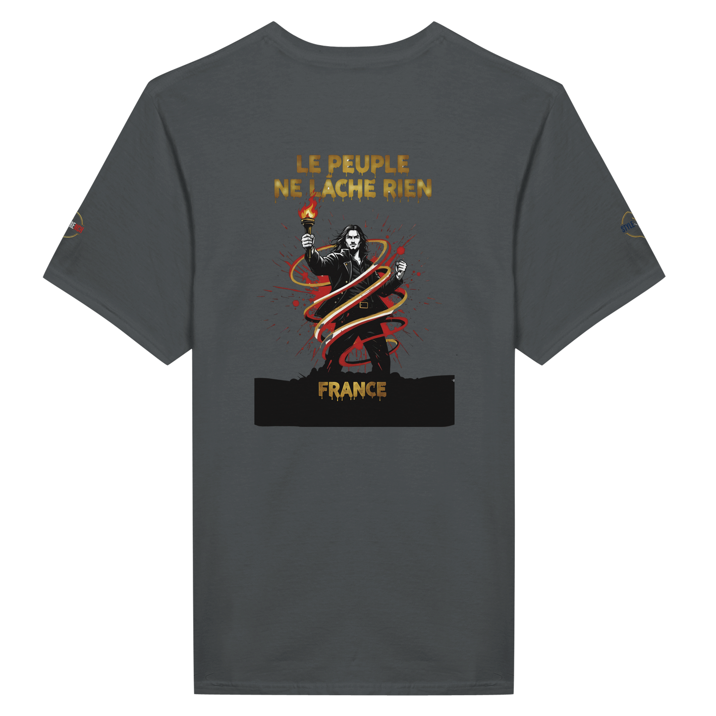 T-shirt Le Peuple Ne Lâche Rien – T-shirt Activiste Premium