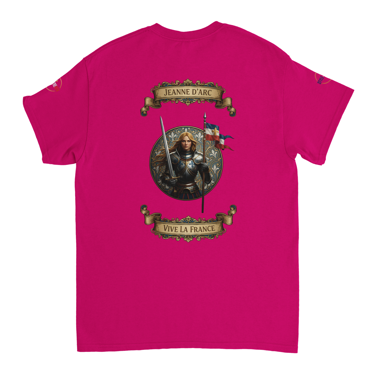 T-shirt Femme Jeanne d'Arc - Symbole Iconique en Coton Premium