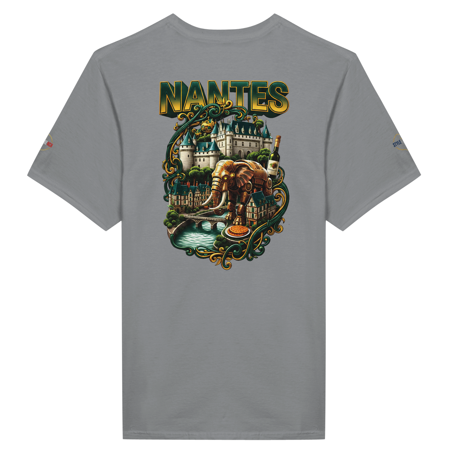 T-Shirt Unisexe Classique Nantes - Confort Premium et Style Urbain