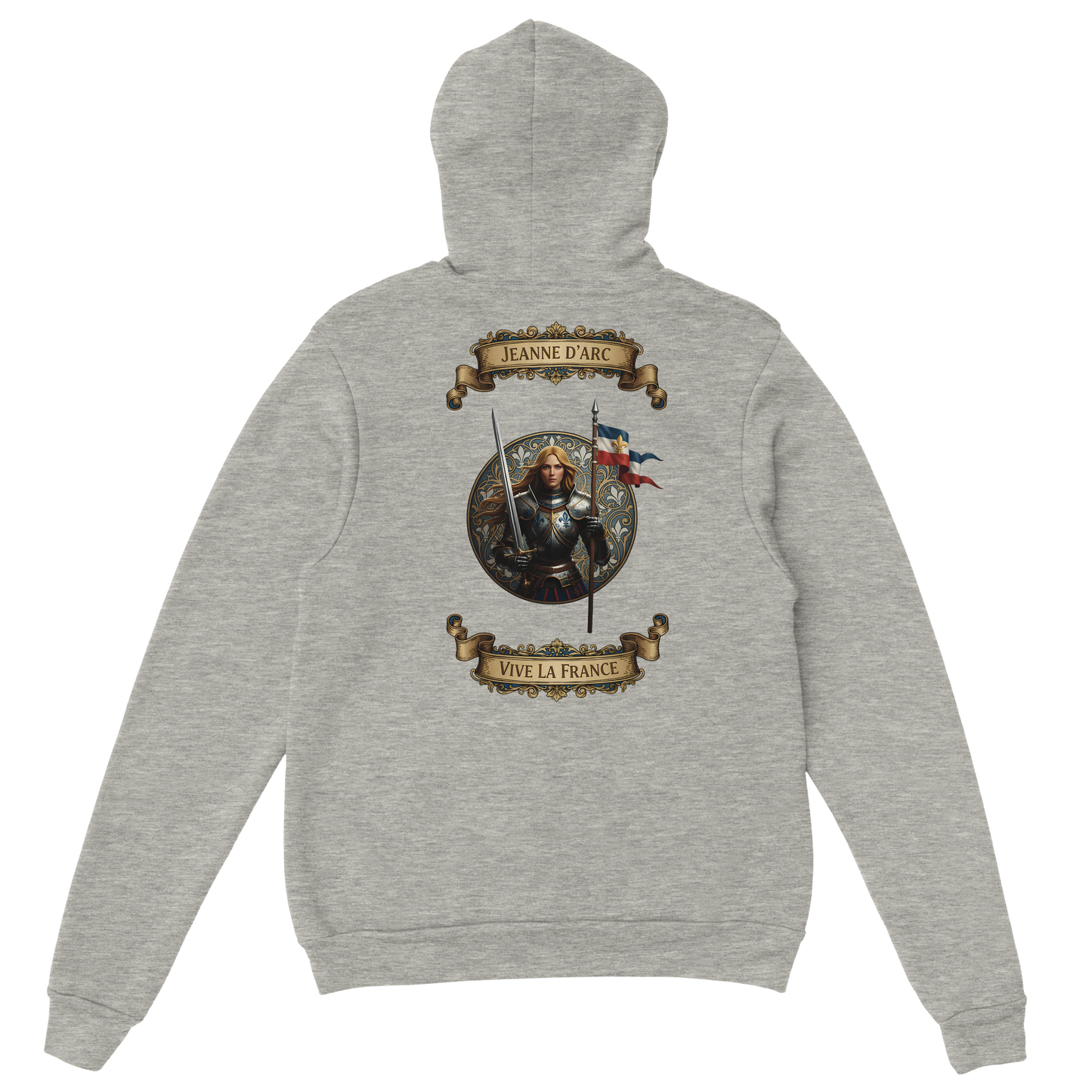 Sweat à Capuche Femme Jeanne d'Arc - Hoodie Confortable et Résistant
