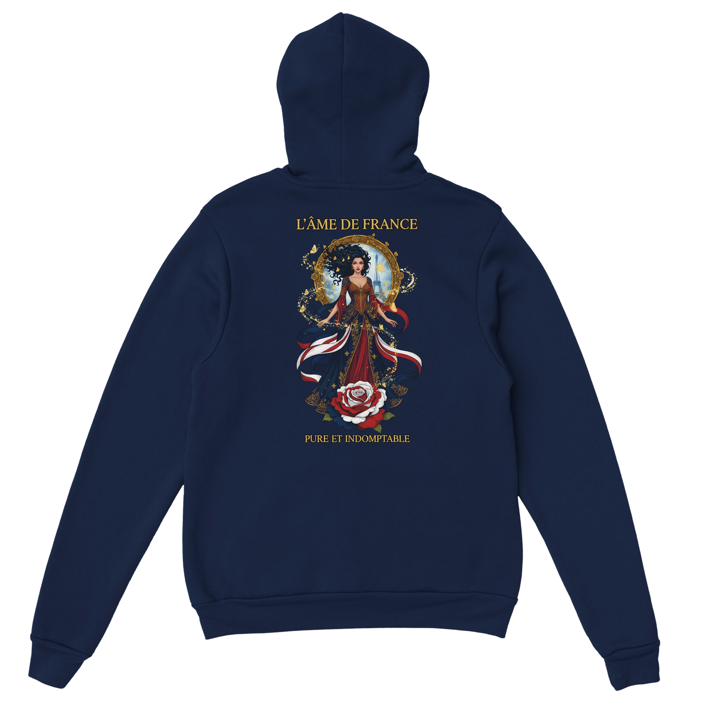 Sweat à capuche femme L'âme de France - Confort premium et style élégant