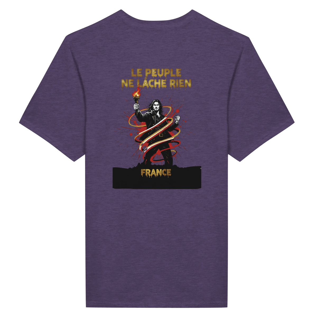 T-shirt Le Peuple Ne Lâche Rien – T-shirt Activiste Premium