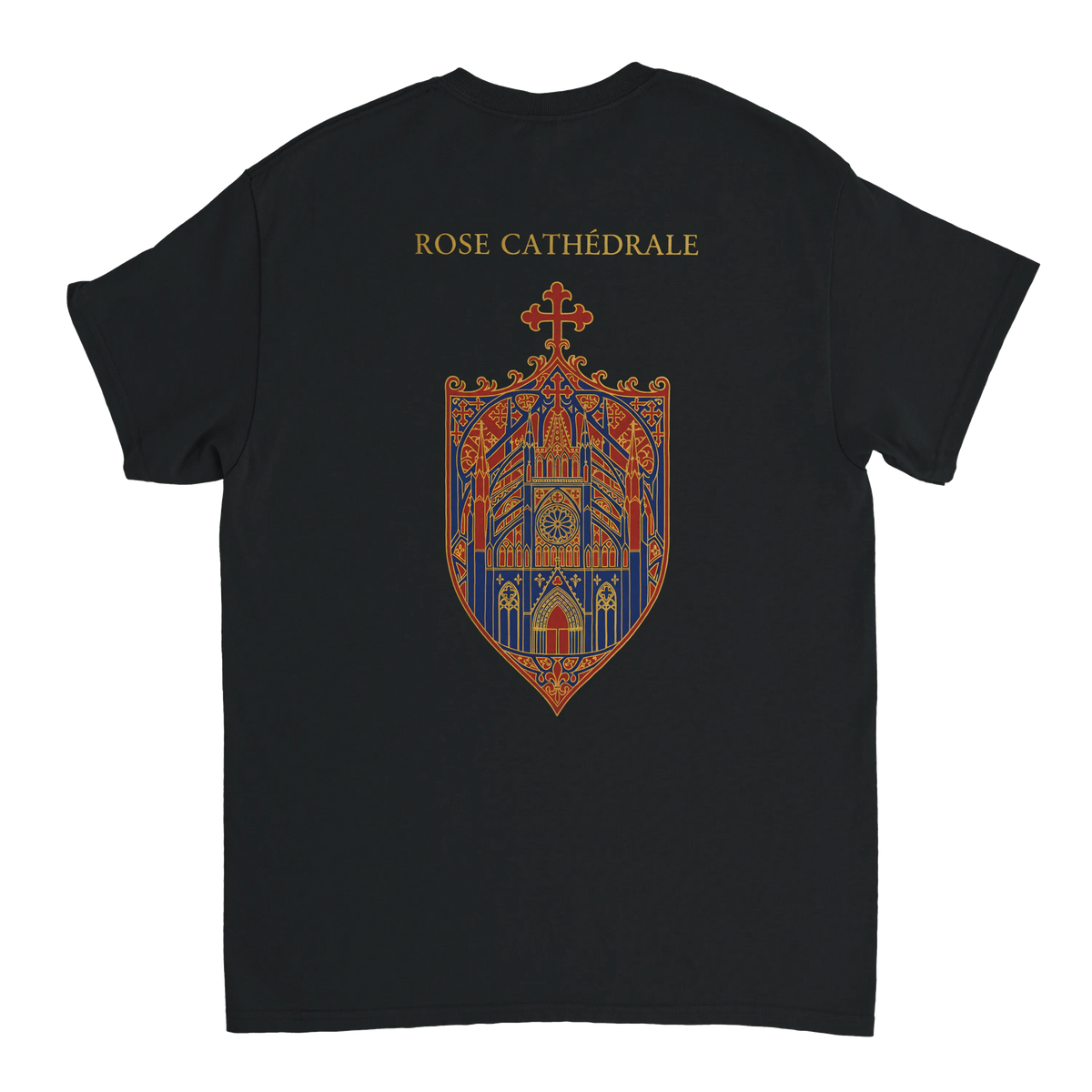 T-Shirt Femme Rose Cathédrale | Gildan 5000 Coton Épais