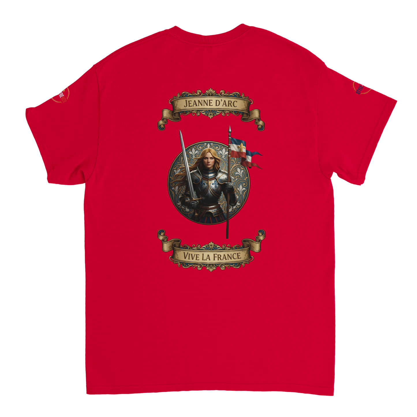 T-shirt Femme Jeanne d'Arc - Symbole Iconique en Coton Premium