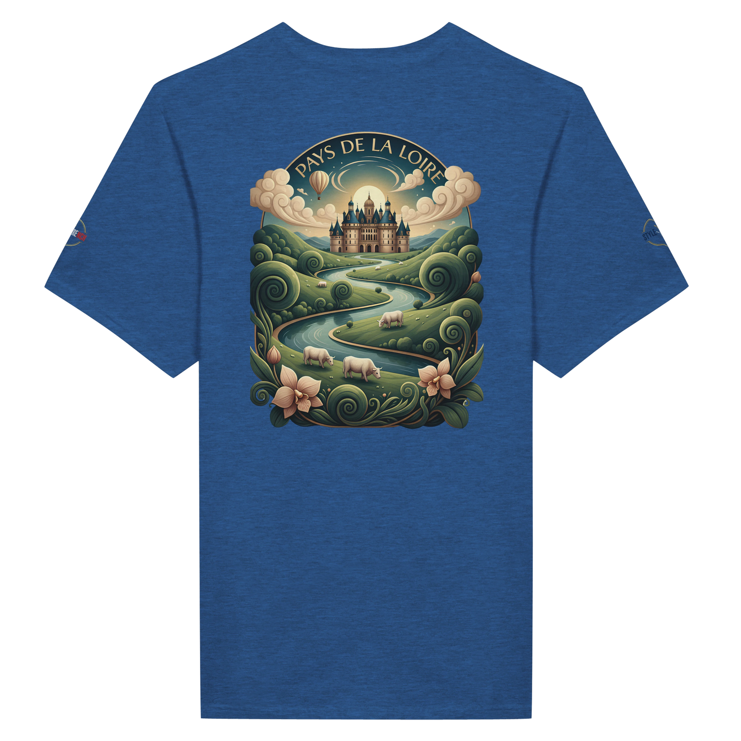 T-shirt Unisexe Pays de la Loire – Design Régional Premium