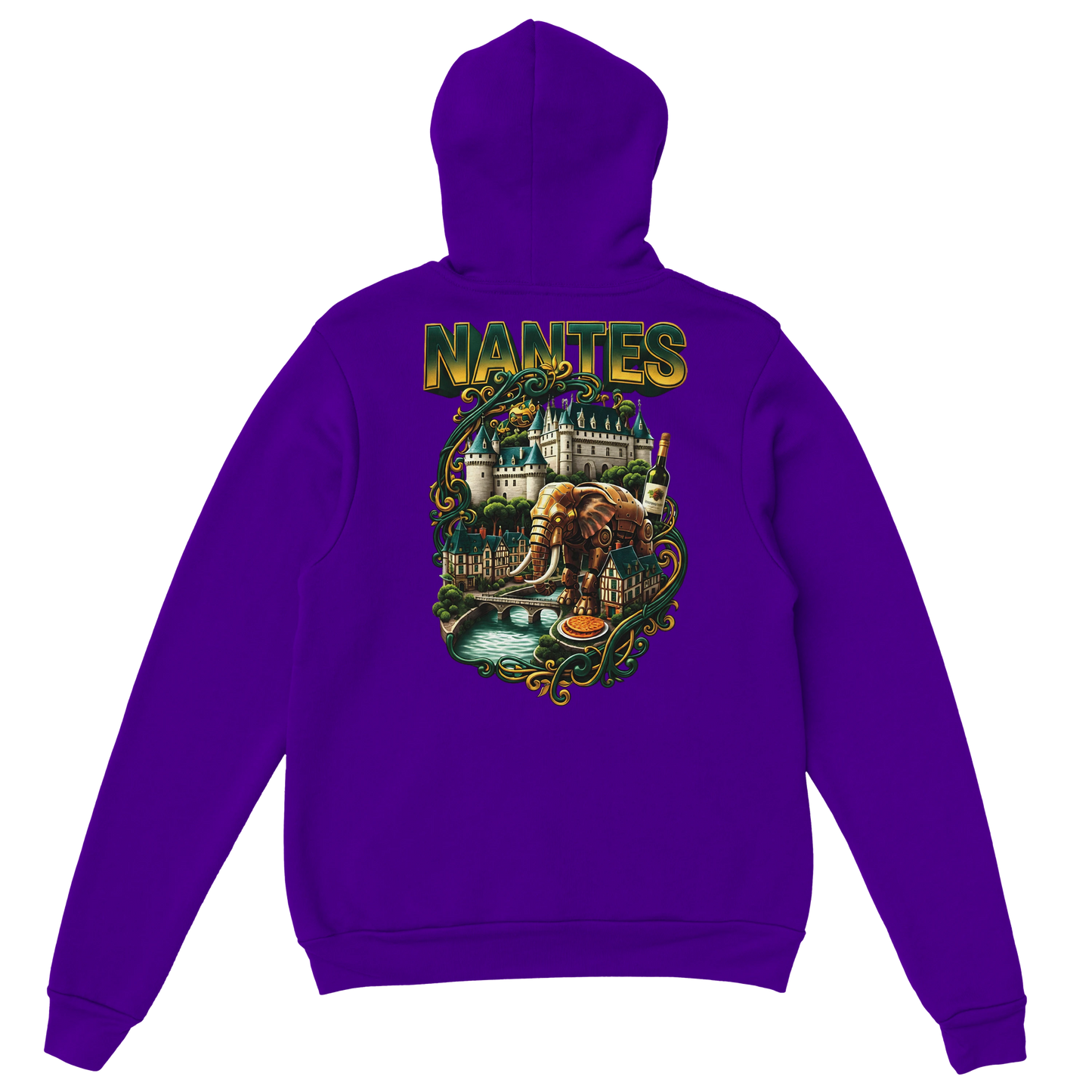 Sweat à capuche unisexe Nantes – Confort premium et style urbain