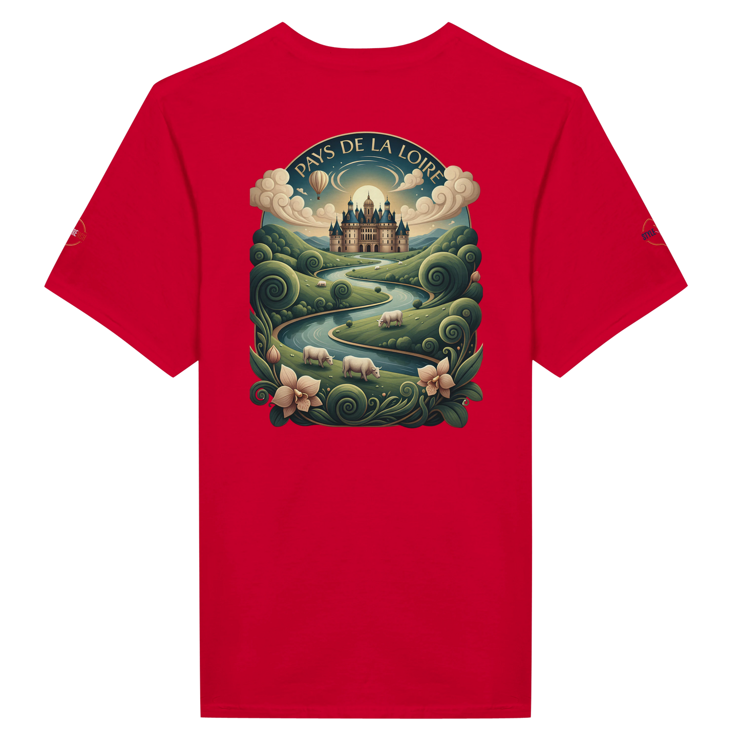 T-shirt Unisexe Pays de la Loire – Design Régional Premium