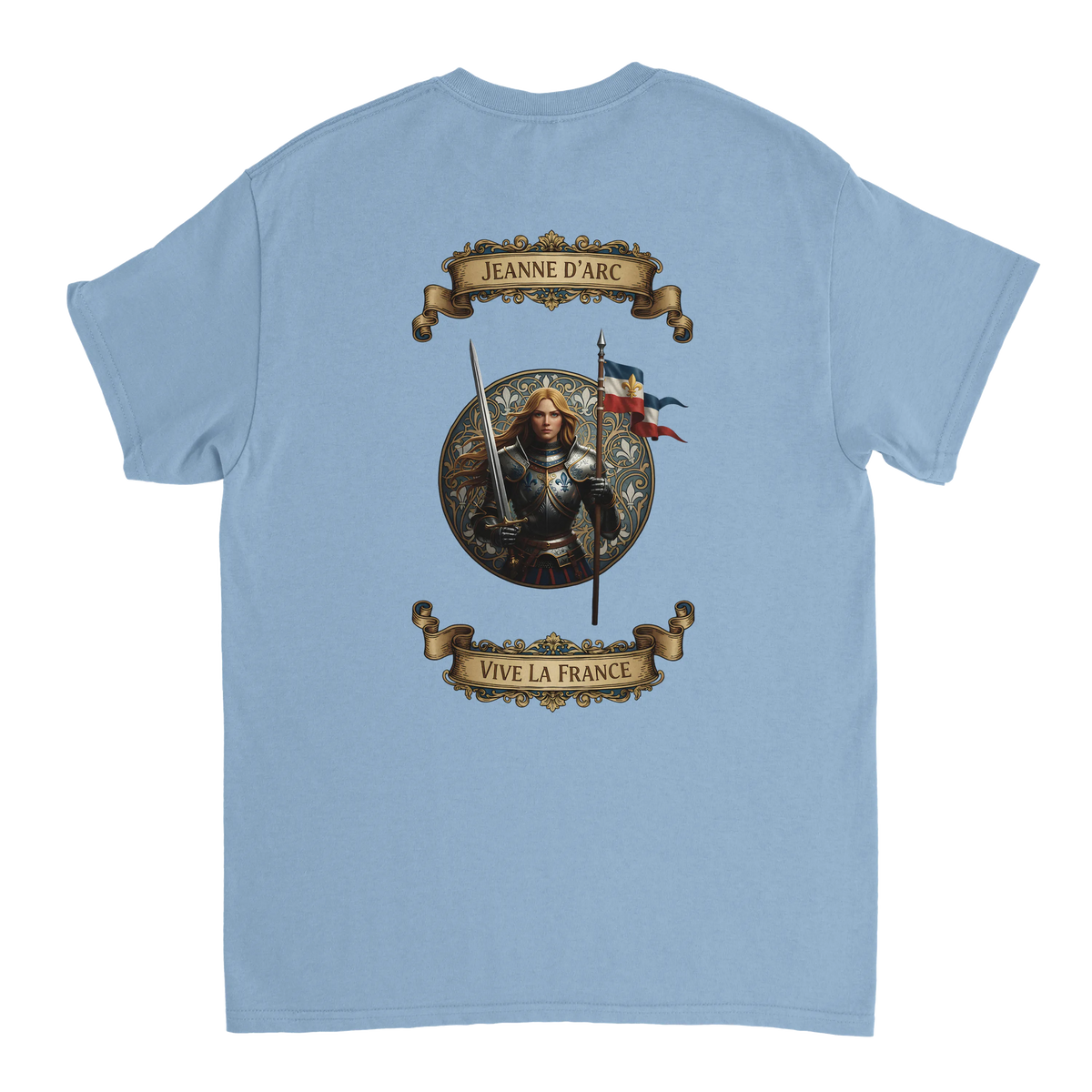 T-shirt Femme Jeanne d'Arc - Symbole Iconique en Coton Premium