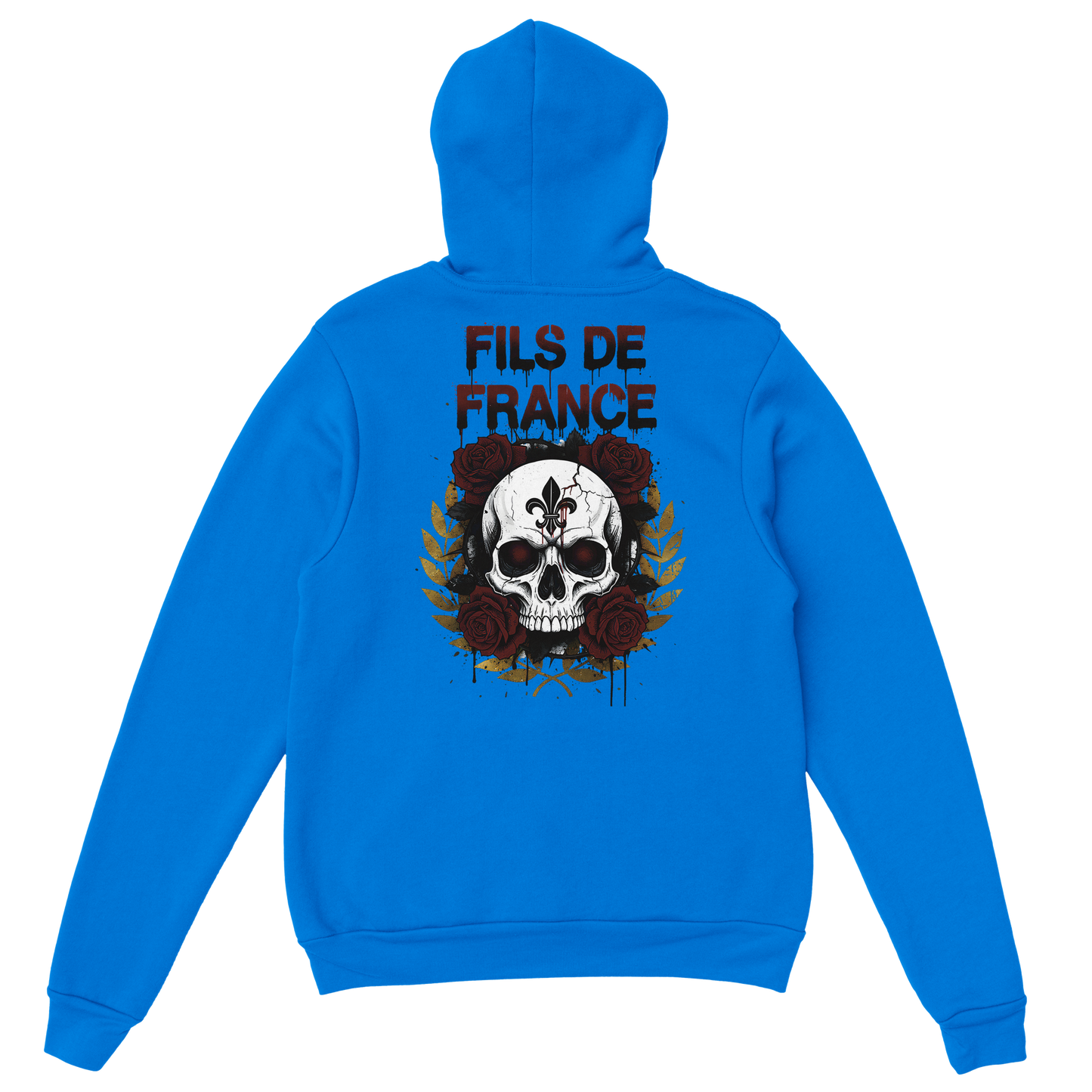Sweat à capuche homme Fils de France – Hoodie premium en coton mélangé