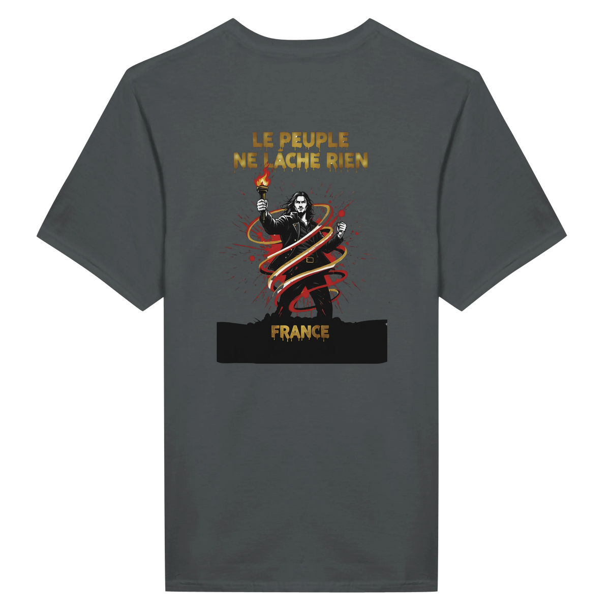 T-shirt Le Peuple Ne Lâche Rien – T-shirt Activiste Premium