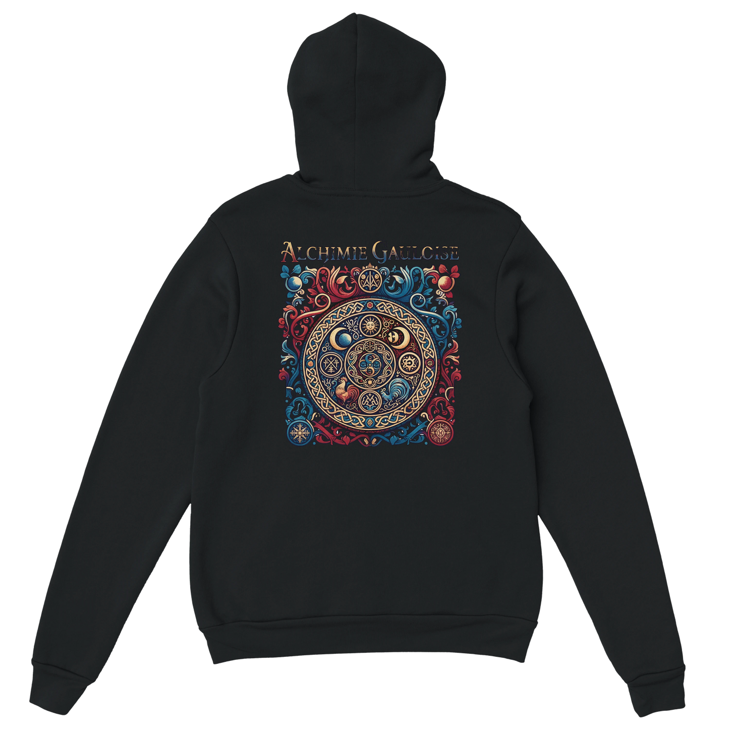 Sweat à capuche homme Alchimie Gauloise – Hoodie premium en coton mélangé